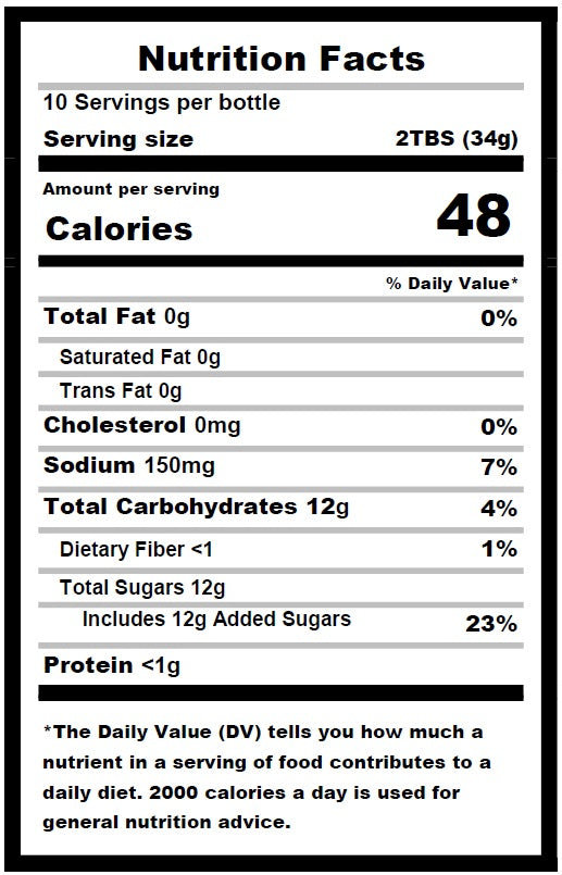 Honey Badger Honey BBQ Sauce